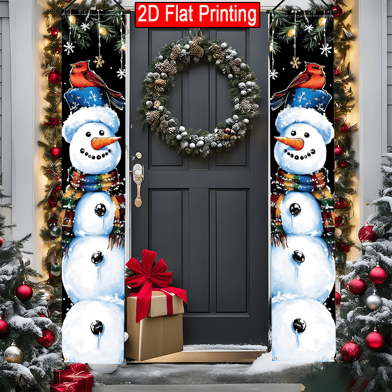 1pc 2D flat, Christmas snowman - Outdoor Power House reseña y precio