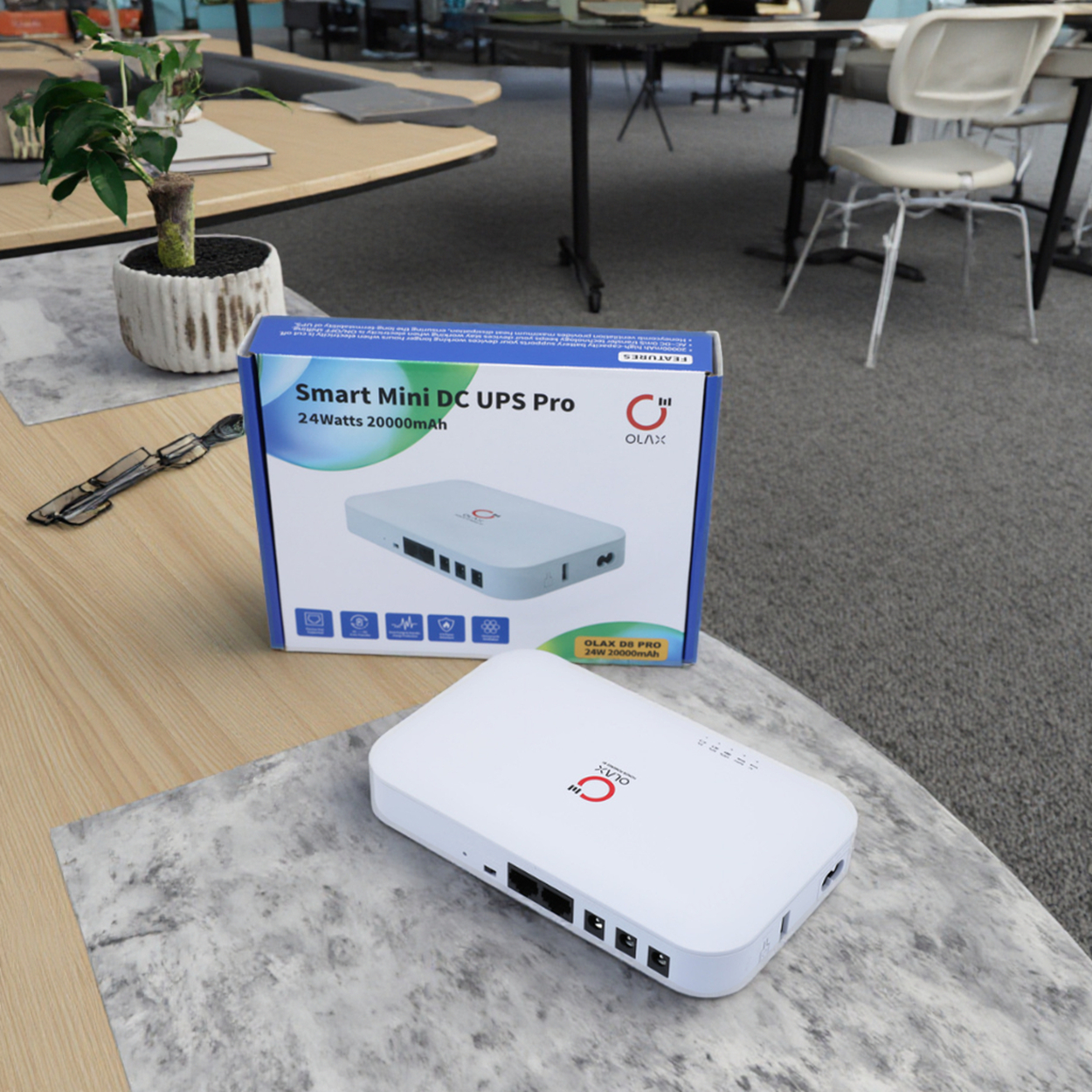 Mini UPS 20000mAh Portable Uni - Outdoor Uninterruptible Power Supply reseña y precio