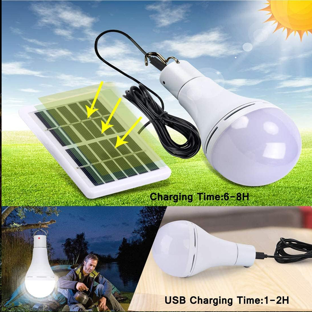 Solar Light USB Charged Hangin - Outdoor Power House reseña y precio