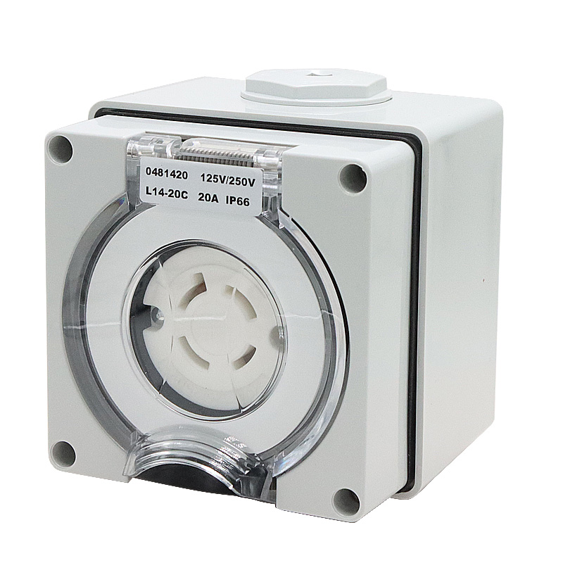 125/250V 20A Generator RV Powe - Outdoor Power Inlet Box reseña y precio