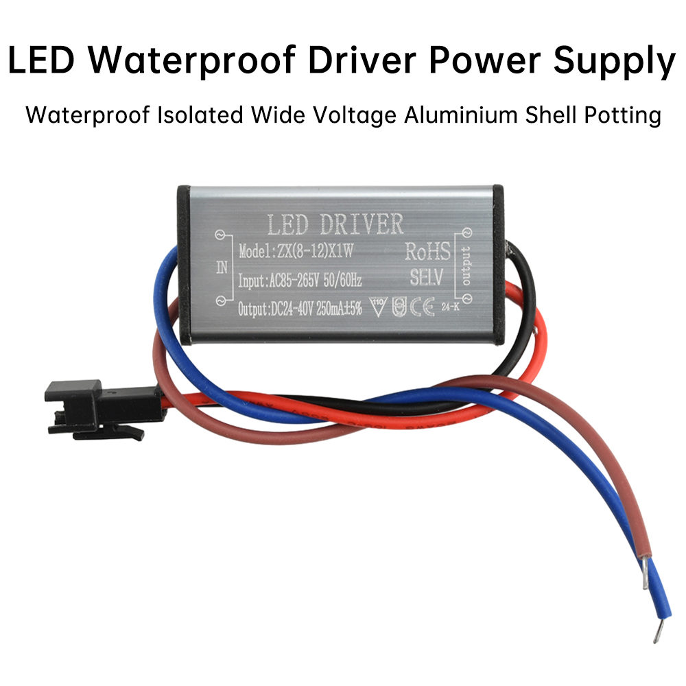 AC85-265V 1-24W IP68 Waterproo - Outdoor Power Transformer reseña y precio