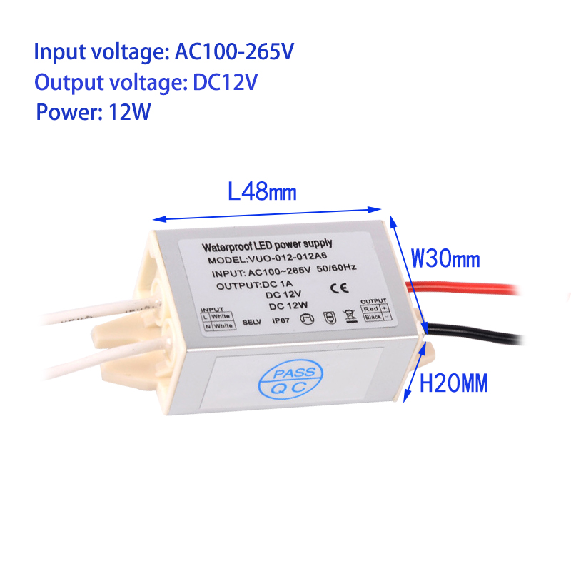 Slim Mini LED Driver Regulator - Outdoor Power Transformer reseña y precio