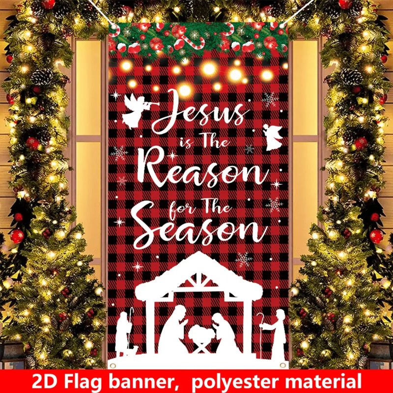 1pc 2D flat, Christmas festive - Outdoor Power House reseña y precio
