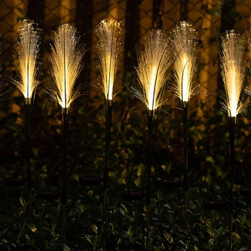 LED Solar Garden Reed Lamp Out - Outdoor Power For Christmas Lights reseña y precio
