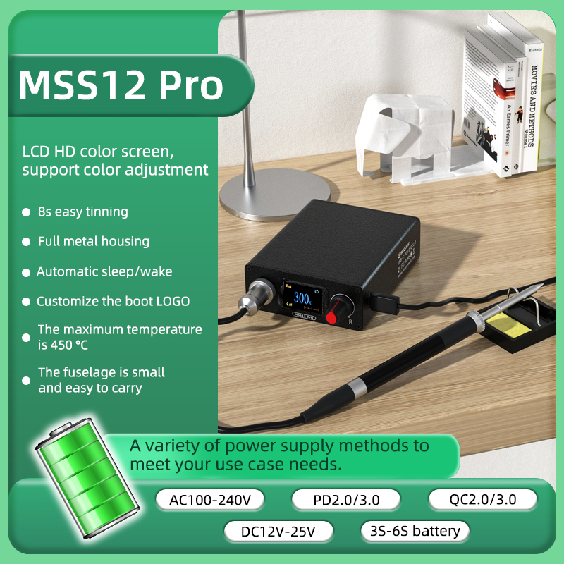 SEQURE MSS12 Pro Soldering Sta - Outdoor Power Station reseña y precio