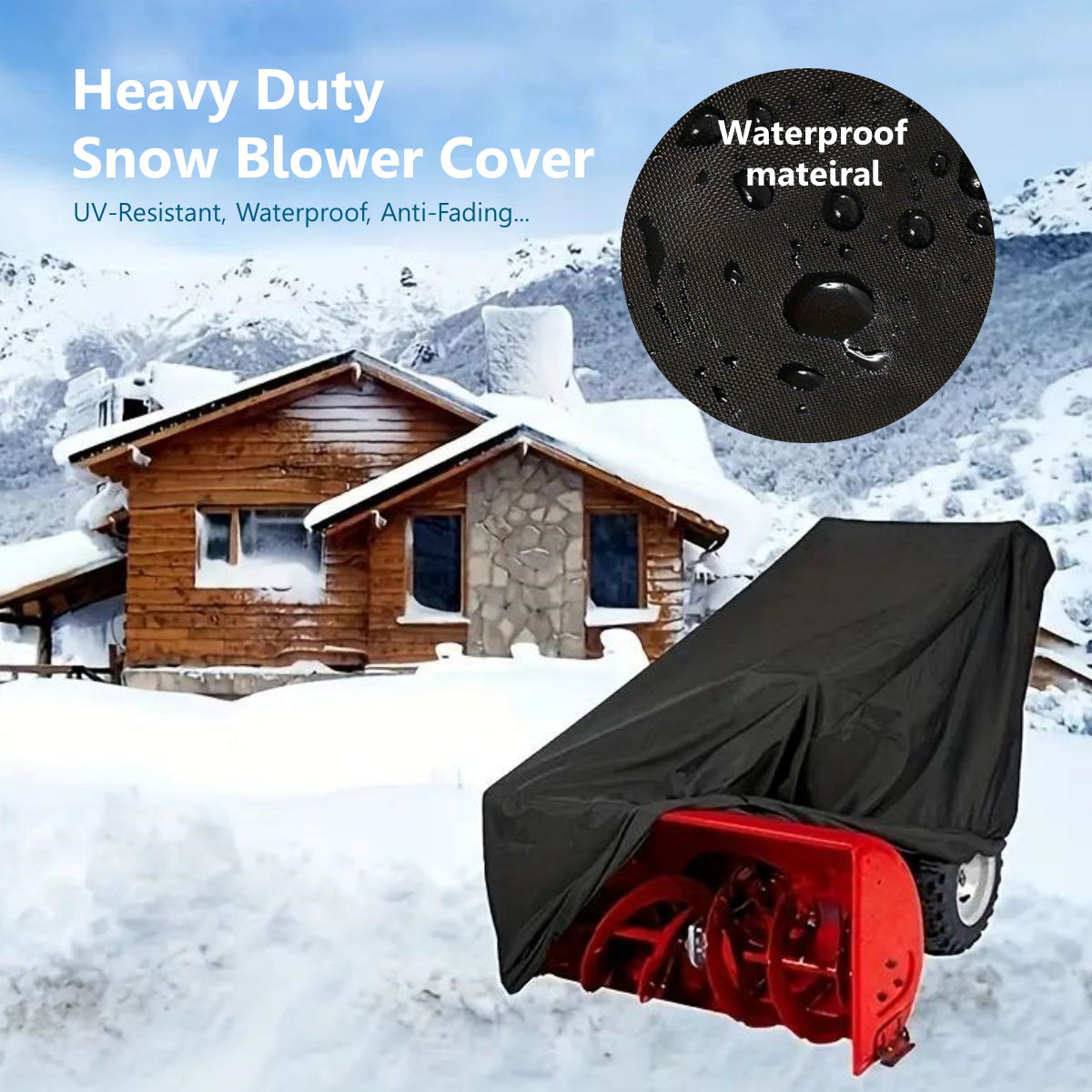 Snow Blower Cover,Snowblower C - Snow Blower Single reseña y precio