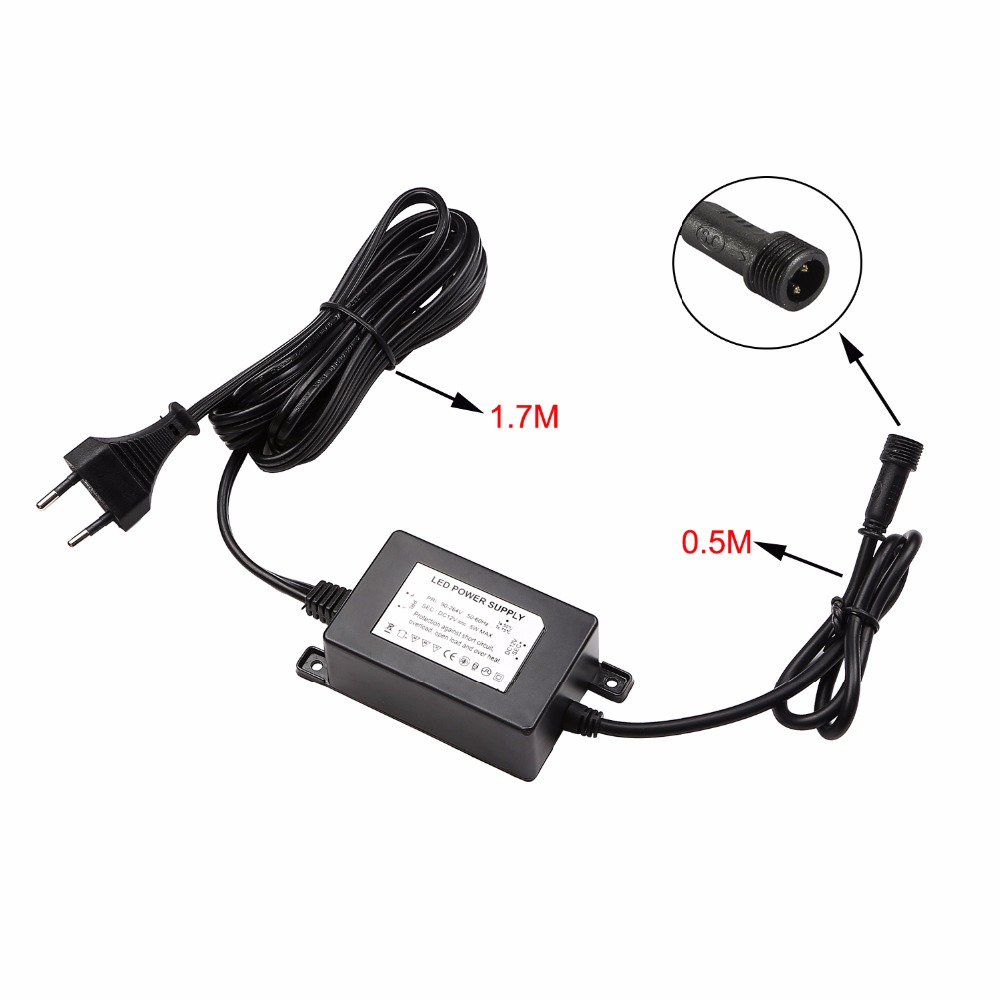 IP67 Waterproof DC12V 5W Trans - Outdoor Power Transformer reseña y precio