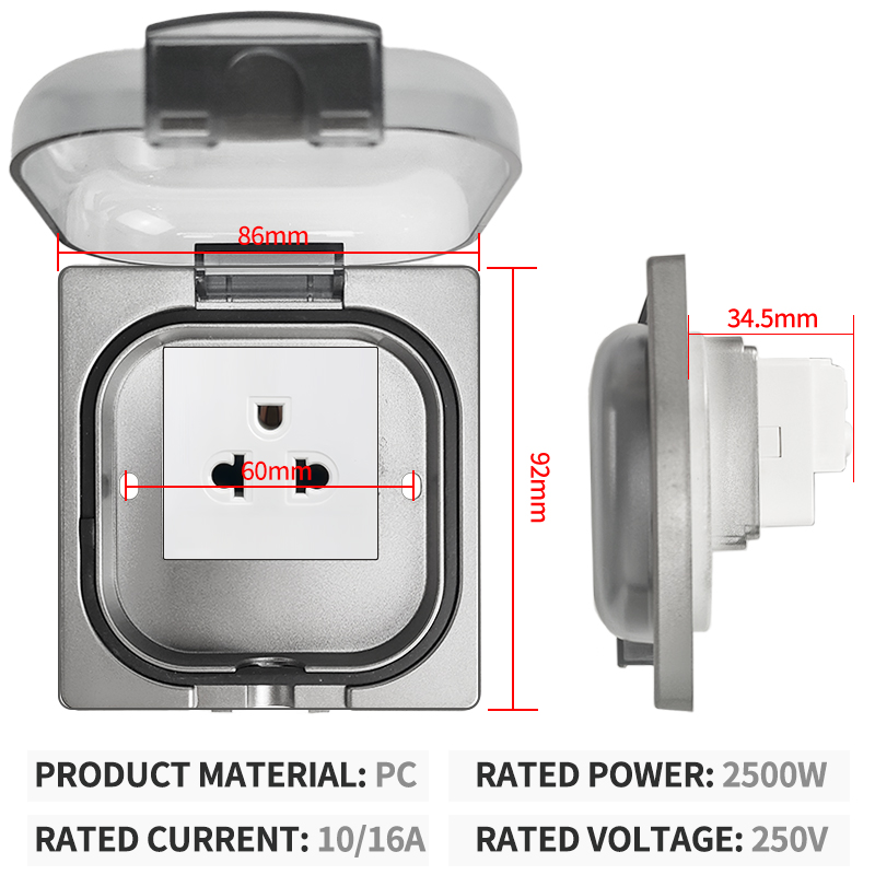 IP65 Waterproof Outdoor Socket - Outdoor Power Usa reseña y precio