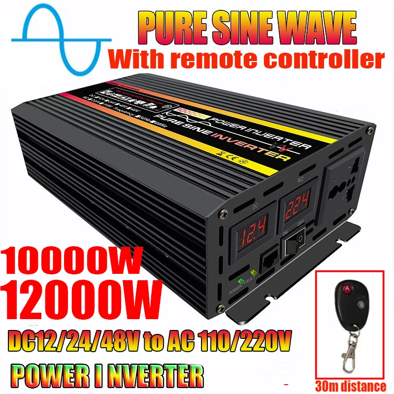 10000/12000W Pure Sine Wave Po - Outdoor Power Transformer reseña y precio