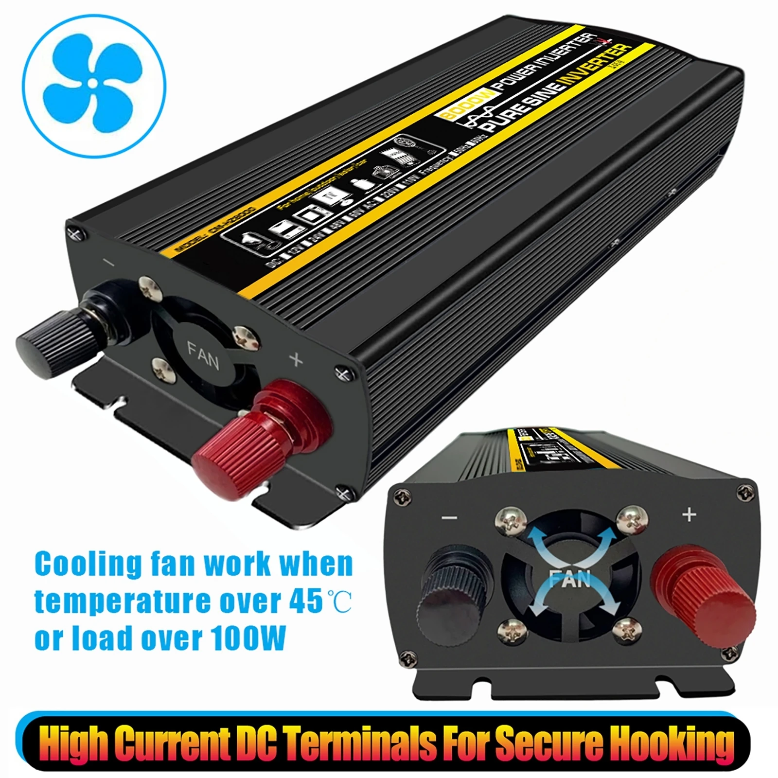 10000/12000W Pure Sine Wave Po - Outdoor Power Transformer reseña y precio