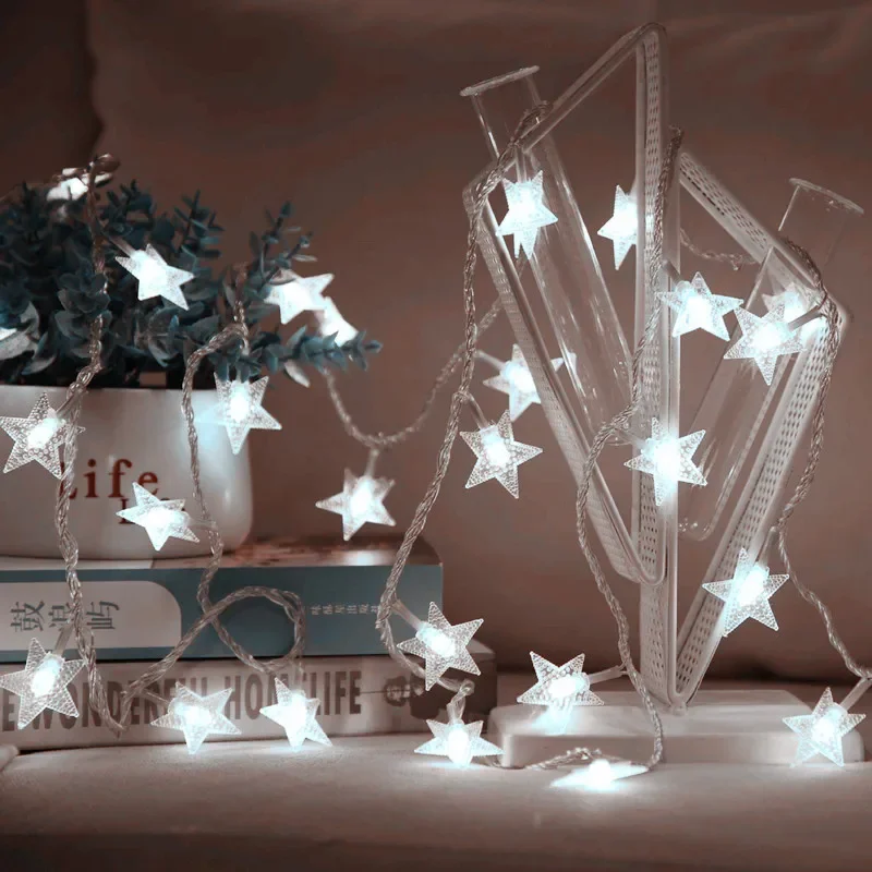 Battery Power Festoon Star Fai - Outdoor Power For Christmas Lights reseña y precio