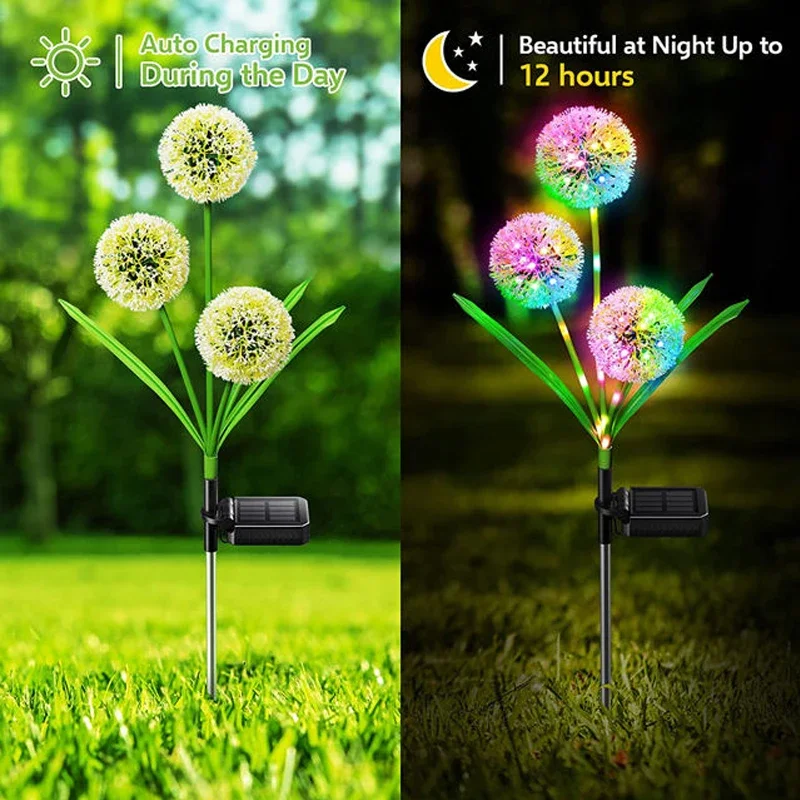 Garden Solar Powered Light Dan - Outdoor Yard Power Stake reseña y precio