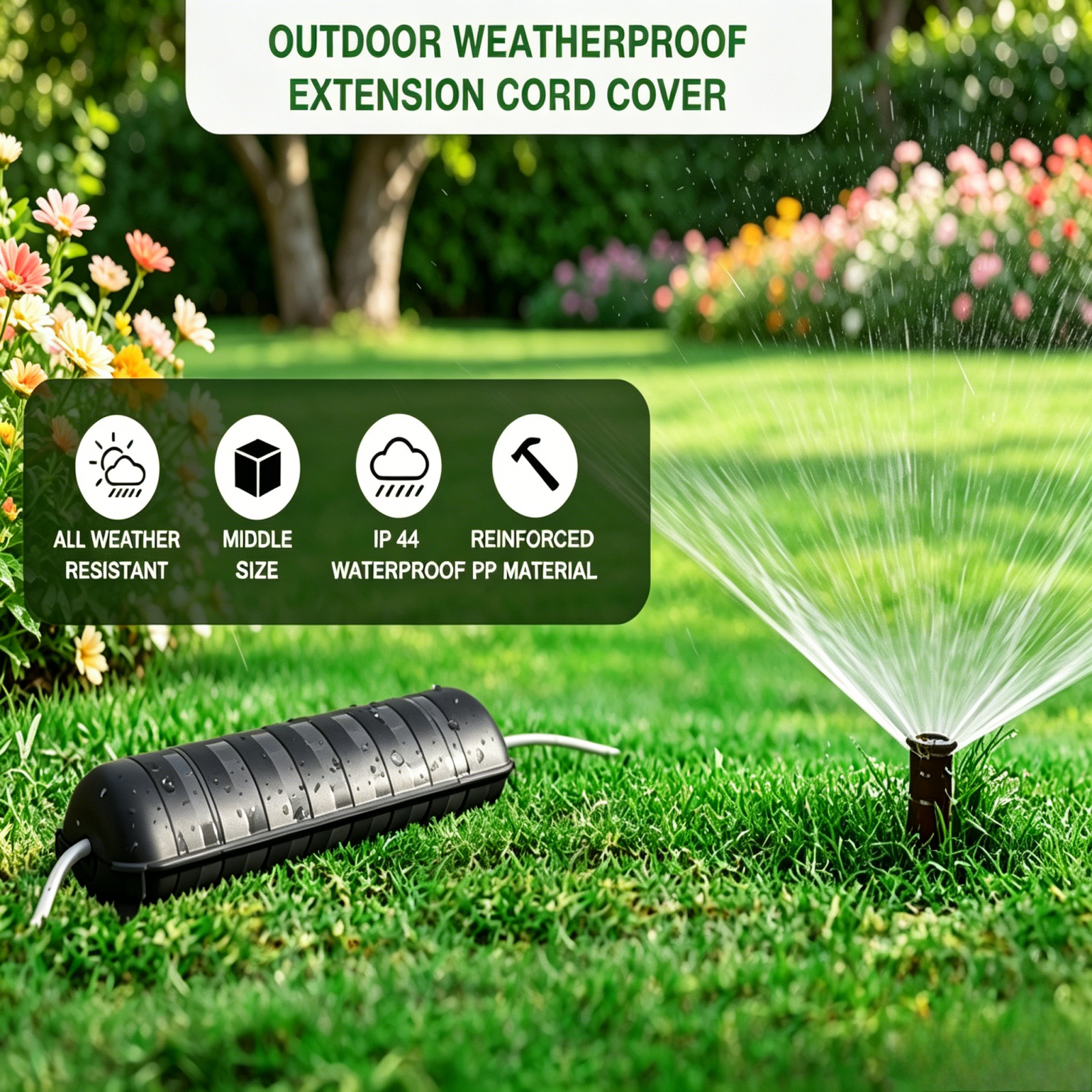 Outdoor Extension Cord Safety  - Outdoor Power Inlet Box reseña y precio