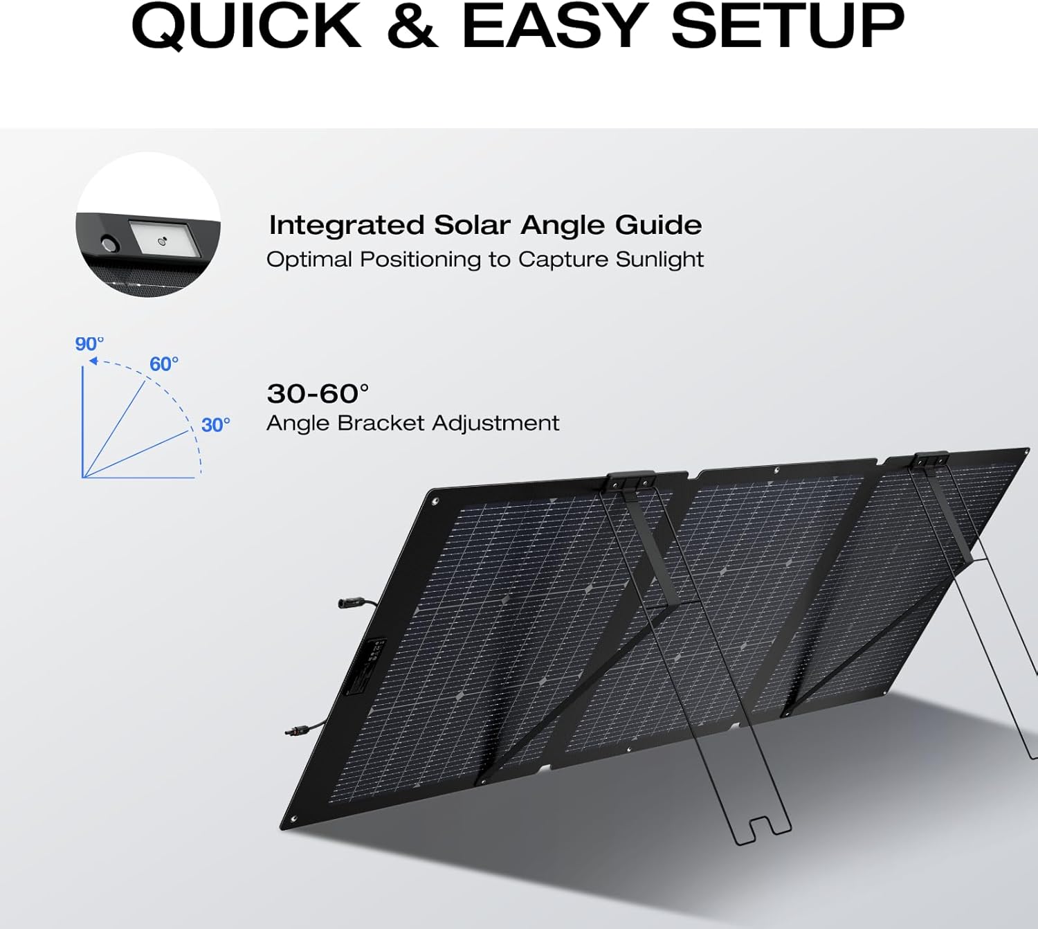 160 Watt Foldable Solar Panel  - Outdoor Power Station reseña y precio