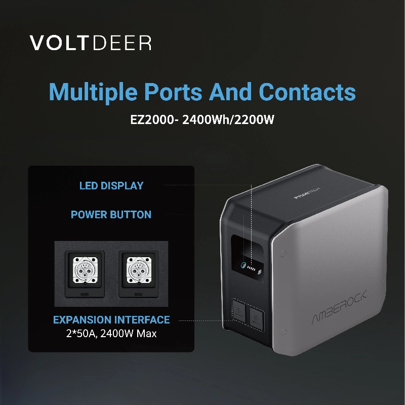 Voltdeer Emergency Power Porta - Outdoor Power Station reseña y precio