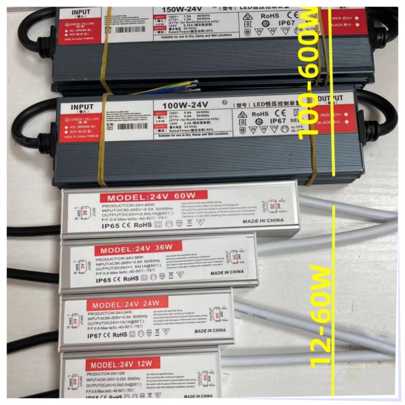 AC 220V To DC 12V 24V LED Driv - Outdoor Power Transformer reseña y precio