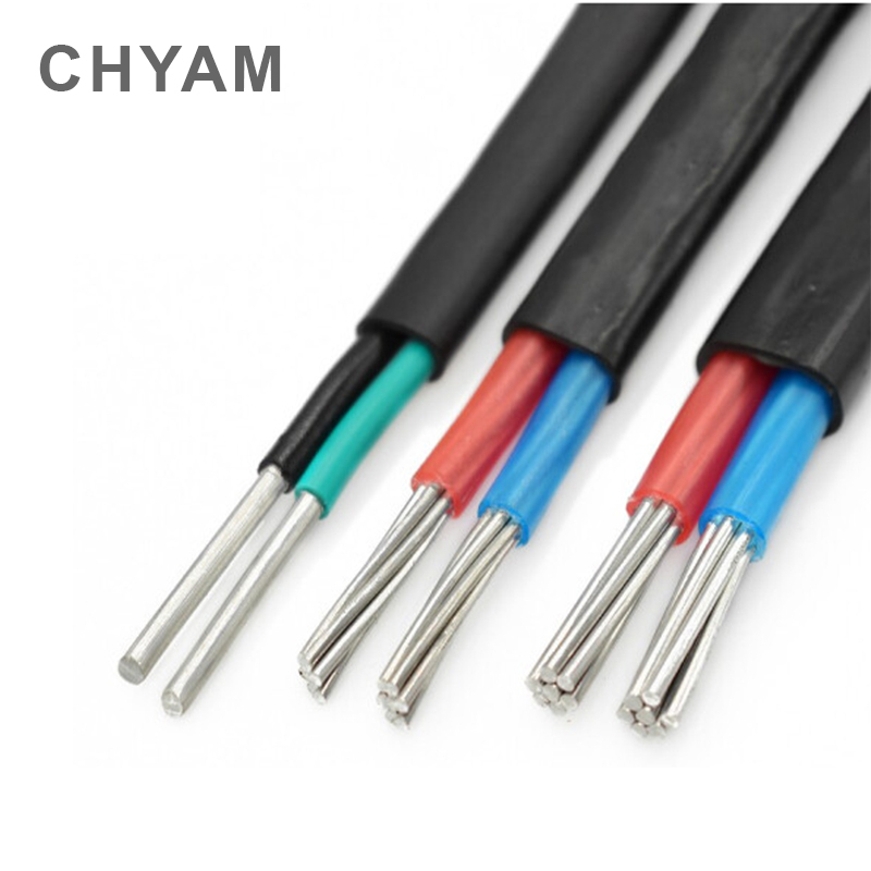 10 Meters Aluminum Wire Black  - Outdoor Power Line Cover reseña y precio