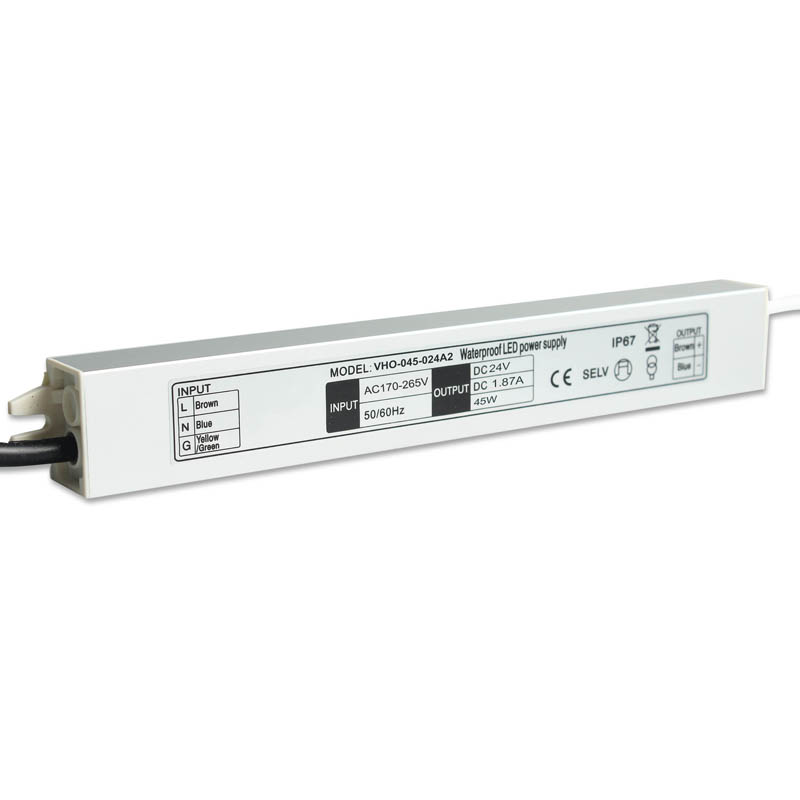 Slim Mini LED Driver Adapter A - Outdoor Power Transformer reseña y precio