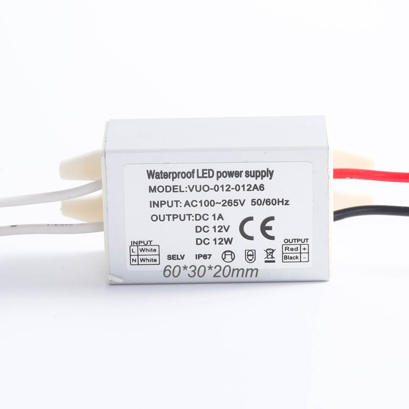 Slim Mini LED Driver Adapter A - Outdoor Power Transformer reseña y precio