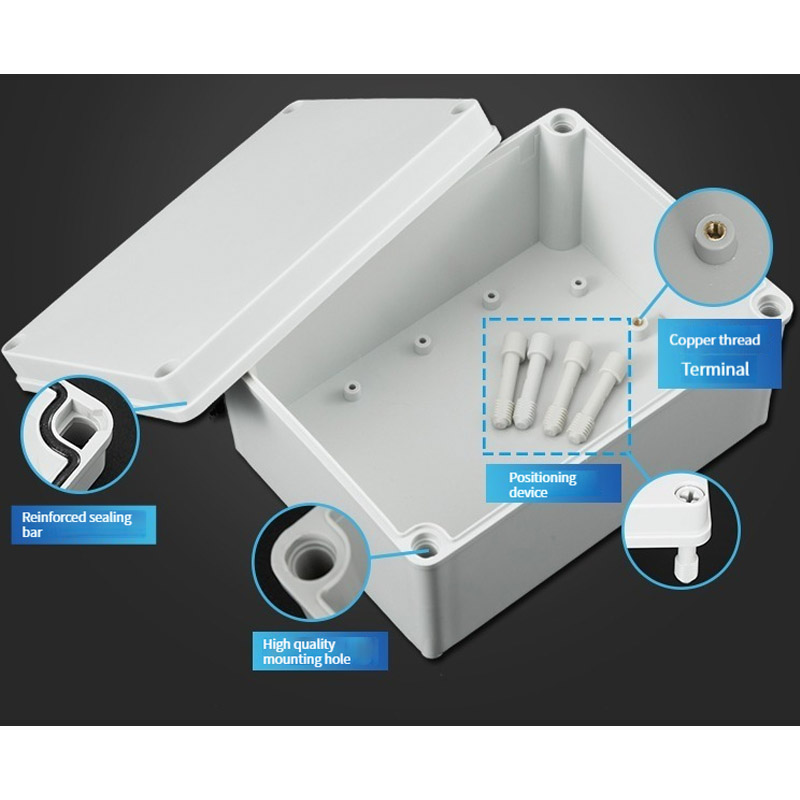 ABS plastic waterproof junctio - Outdoor Power Junction Box reseña y precio